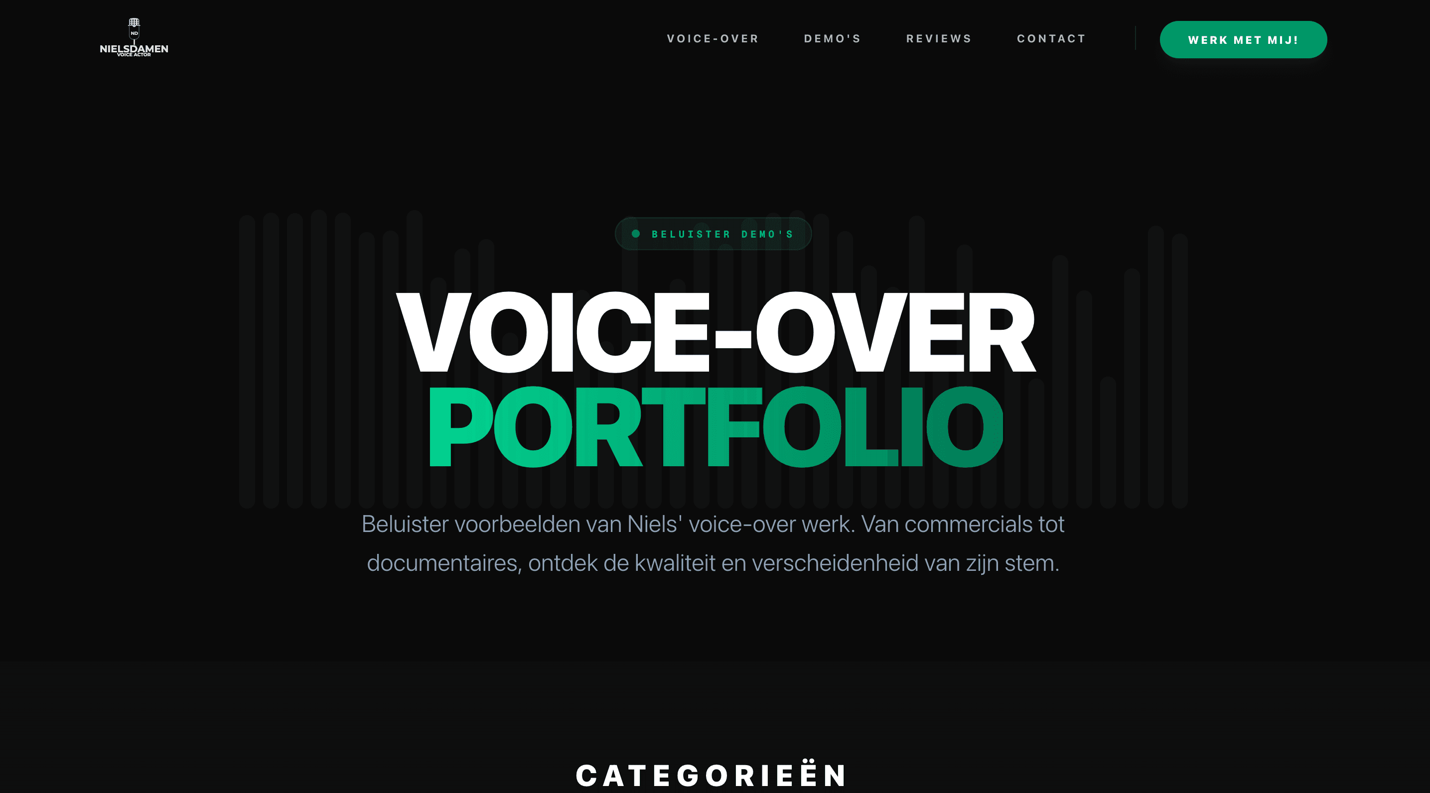 niels damen voice-over portfolio